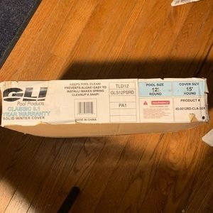 GLI Pool Products Solid Winter Cover